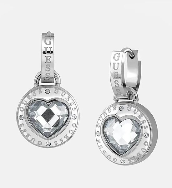 Guess JEWELRY EARRINGS JUBE03351JWRHT-U BRANDED ONE SIZE NON-PRECIOUS